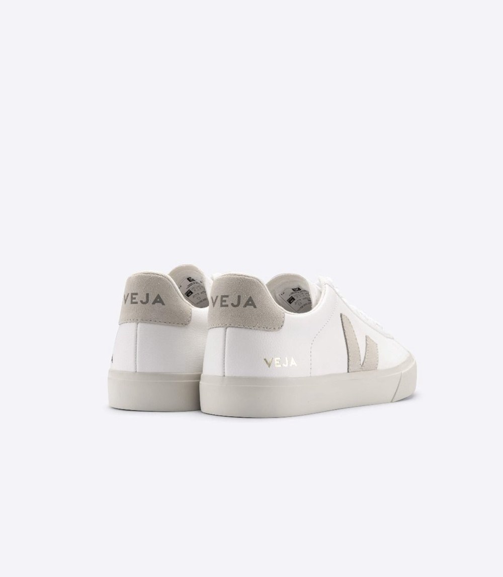 Veja Sneakers Mens - Campo Chromefree - White - 6158RKWHJ